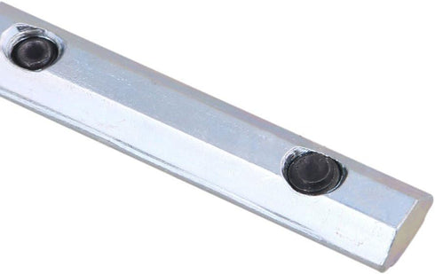 4-Pack 2020 Series Aluminum Profile Straight Line Connector, 3.9 Inch Bracket Fastener with M5 Screw