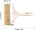 uxcell 8 Inch Chip Paint Brush Synthetic Bristle with Wood Handle for Wall Treatment by uxcell