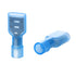 AIRIC Blue Female Spade Connector 16-14 AWG, 100 pcs Nylon Electrical Crimps for Automotive Wiring