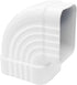 Gutter Elbow 2x3 90 Degree Downspout Connector, Roofing Gutters Rainwater Drainage Extension (Style B, Aluminum)