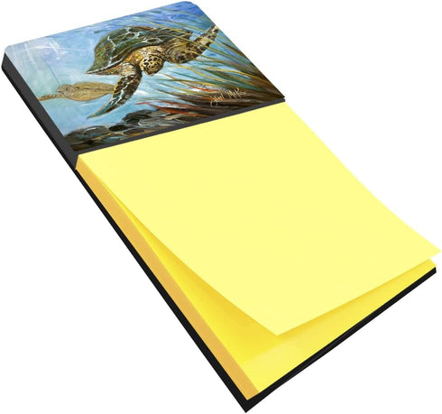 Carolines Treasures Loggerhead Sea Turtle Sticky Note Holder, Large Multicolor