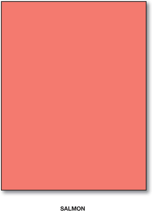 S Superfine Printing Memo Sheets, 3 X 5 Inches, 500 Sheets Per Pack. (Salmon)