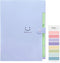 SKYDUE A4 Letter Paper Expanding File Folder, Accordion Document Organizer (Purple)
