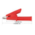 Folders Safety Test Clips 10pcs /Set P2002 20A 5 Colors 4mm Banana Jack Safety Test Clip for Multimeter 380V