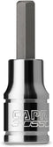 Capri Tools 3-0550 3/16-Inch Hex Bit Socket, 1/4-Inch Drive, SAE