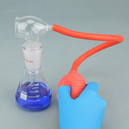Single-Lined Pressurized Rubber Ball by stonylab with Detachable Core - Laboratory Pressure Tool for Experiments