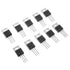 50pcs IRF Series Mosfet Transistors Assortment Kit, Including IRFZ44, IRF510, IRF520, IRF530, IRF540, IRF640, IRF740,