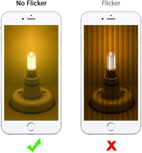 4W G8 LED Bulb Dimmable, Soft White 2700K, Equivalent to 35W G8 Halogen Light Bulbs, 5-Pack for Under Counter Lighting