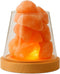 Mystic Romance Himalayan Salt Lamp Rechargeable, Pink Himalayan Salt Crystal Lamp in