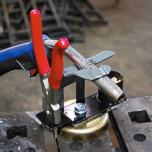 8 Mig Welding Plier with Nozzle Cleaner, Hammer Face, Wire Cutter, Ergonomic Handle, PM08