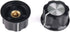 10pcs Adjustable Rotate Button Potentiometer Control Knobs & 10pcs 0-100 Scale Sheet