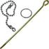 Rocky Mountain Goods Universal Toilet Flapper Lift Wire and Chain - Brass 5 Replacement Kit for Most Toilet Models