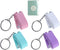 Heavy Duty Keychain Mini Stapler, 5 Pieces, Tiny Portable Hand Staplers for Office DIY Tools