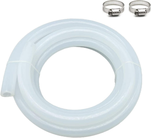 1/2" ID Silicone Tubing, Food Grade Hose 1/2" ID x 3/4" OD