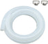 1/2" ID Silicone Tubing, Food Grade Hose 1/2" ID x 3/4" OD