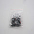 mxuteuk 5pcs Mini Rocker Switch Illuminated Snap-in DPST Toggle Power ON-Off Switch, 4 Pin Red Light