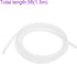 DMiotech 1/8" ID 1/4" OD 5 Feet Clear Silicone Tube for Water and Air Pump