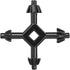 4 in 1 Drill Chuck Key, Multifunctional Steel Drill Chuck Key for Handheld Drilling Tool