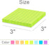 Lined Sticky Notes 3x3 in - Bright Ruled Colorful Memo Pads, 82 Sheets/pad, 8 Pads/Pack