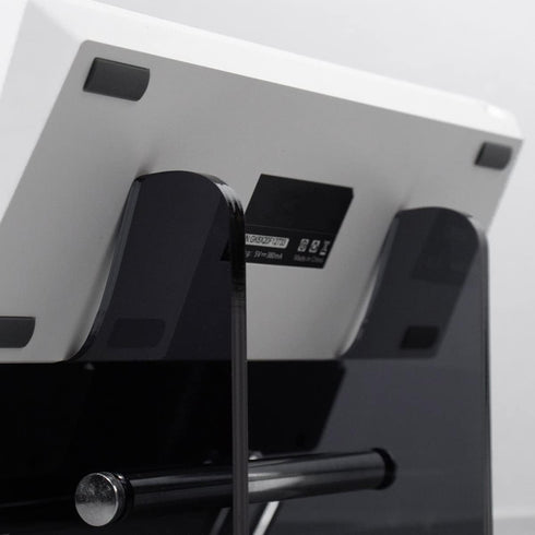 Sumgsn Black Mechanical Keyboard Holder, Transparent Acrylic Stand for Displaying Three Keyboards