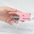 Hand Held Plier Stapler, Mini Manual Pink Stapler, 25 Sheet Capacity for Desk Home Office Supplies