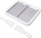 Dpofirs Stainless Steel Ice Cream Roll Machine | Dual Cold Plate for