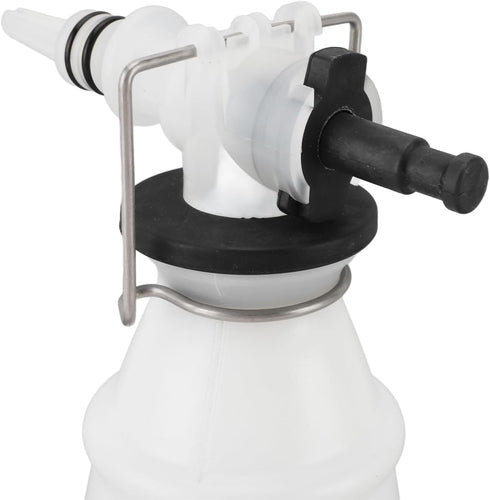 Spryflower 500ml, Milk Sampling Bottle Dairy Milk Sampler with Stainless Steel Clip, Leak - Proof Rubber Seal, Easy