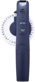 Motex Embossing Label Maker - Old School Manual Labeling Tool, E-404 (Dark Blue)