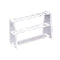 Acrylic Test Tube Rack, 6 Wells Clear Holder for 10ml Centrifuge Tubes