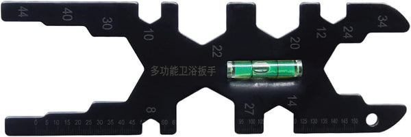 Multifunction Steel Plumbing Wrench Tool for Faucet Water Pipe Basin Drain Hose Installation