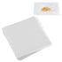 500PCS 75X75mm Non-Absorbent Nitrogen-Free Gloss Paper Sheets for Scale Measurement Samples.