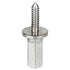 Toolcool Dowel Maker Accessories, Stock Holder Screw Nail Drill Adapter for Attaching Stock to The Drill