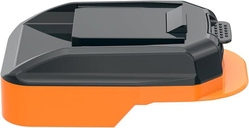 1x Adapter Only for Worx 20v USA Version Cordless Tools, Compatible with Ridgid 18v Batteries, Black-Yellow