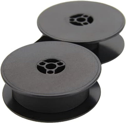 Twin Roller Pack Typewriter Ribbon - Compatible with All Models, Black Ribbon