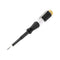 uxcell Voltage Tester AC 100-500V with Clip and 3mm Slotted Screwdriver for Circuit Test, Black