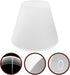 E27/E14 Beaupretty Bedside Lamp Shade Barrel Lampshade Cloth Lampshade Fabric Lamp Cover Decorative Lamp Shade