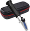 VGVGV Brix Refractometer, 0-80 Alcohol Refractometer Concentration Detector of Liquor Alcohol 0-80% V/v