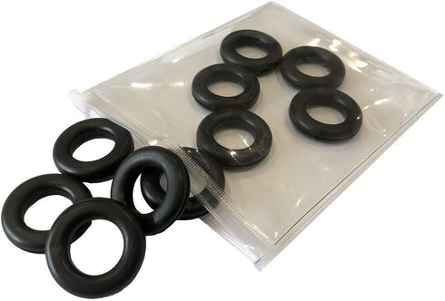 3/4-Inch Rubber Grommet, Pack of 10pcs, 3/4" Grommet (3/4 Inch, 10 PCS)