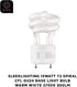 13Watt T2 GU24 2 Bulb 2700K 900lm 120v 60Hz Bulb- 4pack SLEEKLIGHTING Spiral CFL Prong Light Base -UL Approved Light
