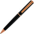 Monteverde Impressa Ballpoint Pen, Black with 18 Karat Rose Gold Trim, Refillable, Luxury Writing Instrument