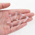 0.2ml Microcentrifuge Tubes 1000 Pieces, EO Sterilized Plastic Small Vials for Sample Storage