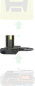 Adapter Upgrade for Ryobi 18V Cordless Tools, Compatible with Ridgid 18V Batteries Installation for Power Supply