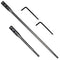 QWFHOME 1/4 Extension Drill Bit Set 4Pcs Unbreakable Wood Spade Drill Bit Extension