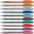 linc Shine Glitter Gel Pen, 10 CT Assorted, 1.0mm Medium Tip, Broad for Thick Vibrant Lines, Stocking Stuffer