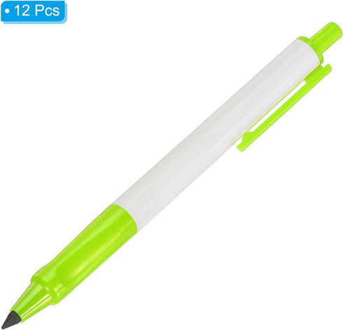 PATIKIL Inkless Pencil, 12 Pack Eternal Pencil, Replaceable Nib Magic Pencils for Writing and Drawing