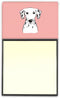 Carolines Treasures Checkerboard Pink Dalmatian Sticky Note Holder, Large Multicolor