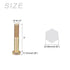Hex Bolts 5Pcs (9/16-12x3"), Grade 8 Carbon Steel Zinc Plated Partial Threaded Hex Head Screw for Furniture Repair