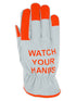 MAGID Cut Resistant Hi-Viz Leather Driver Gloves A5 Level for Construction and Maintenance, Size 4XL