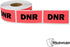 DNR Stickers - 2 x 1 Inch Do Not Resuscitate Sticker DNR Label for Medical Use - 1 Roll, 300 Labels