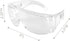 HOME-X Anti-Fog Safety Glasses, Clear Safety Glasses for Construction, Shooting, Outdoor Protection, Set of 2